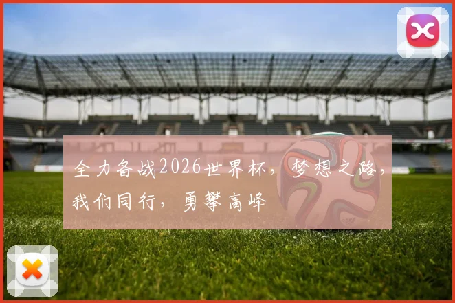 全力备战2026世界杯，梦想之路，我们同行，勇攀高峰
